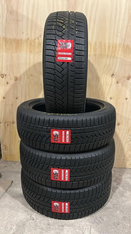 4 GOMME 215/50 R18 CONTINENTAL 92V INVERNALI